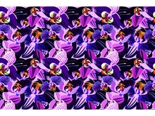 illustration features exotic jungle plants