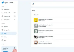 Spike Free React Tailwind Admin Template