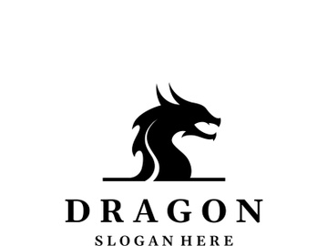 Dragon head logo design. preview picture