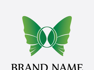Butterfly logo design preview picture