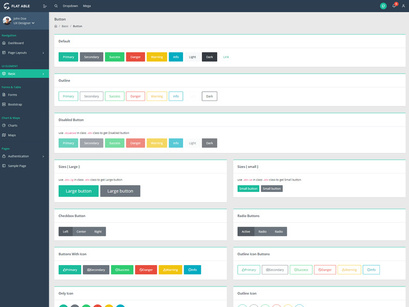 Flat Able Bootstrap 4 Admin Template