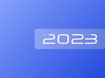 2023 New Year Wallpaper Template Design preview picture