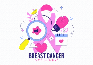 10 Breast Cancer Awareness Illustration