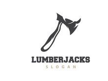 Axe Logo Simple Design Illustration Symbol Template