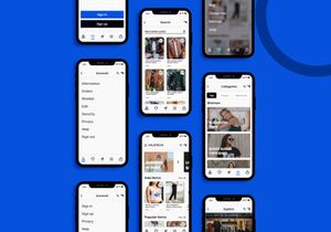 Fashion App UI Kit & Prototype