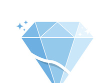 Diamond logo template vector icon illustration design