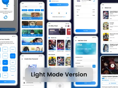 Wibuplex - Anime Stream Platform UI Kit