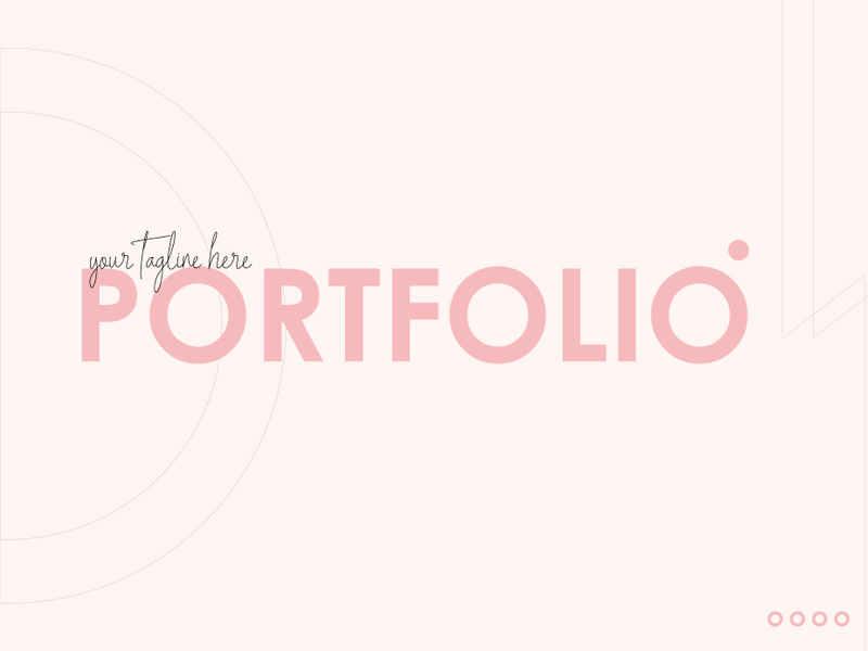 portfolio design page