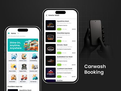 Carwash Booking App | DeliCarwash