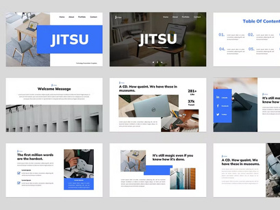 JITSU - Technology Powerpoint Template