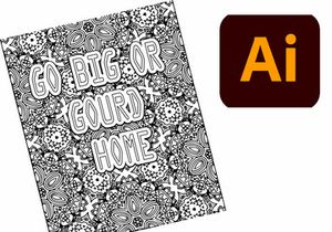 Halloween Coloring Book Page 17