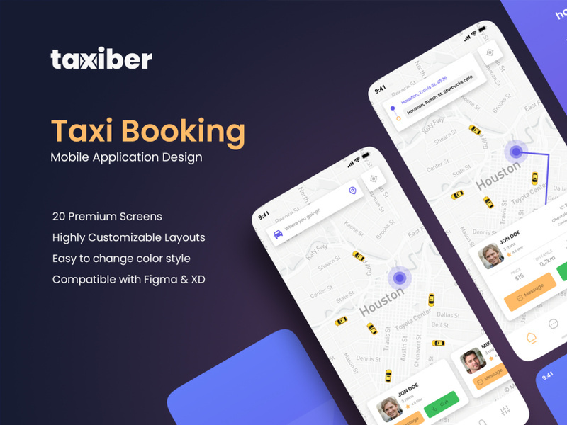 Taxiber - Taxi Booking Application
