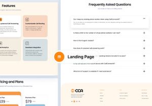 Call Connect AI |  Landing Page UI Kit