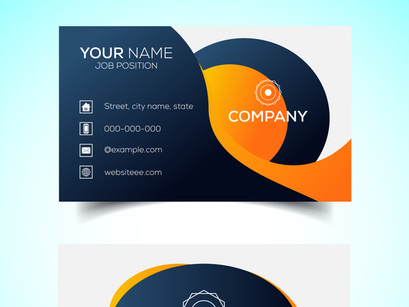 10 Creative and modern corporate business card template