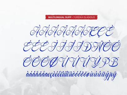 Yureika Glasious | Classic Elegant Script