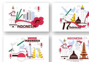 10 Indonesia Independence Day Illustration