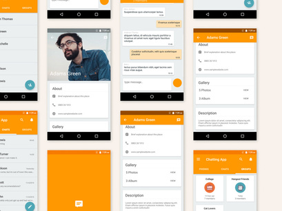 Chatting App - Android UI Template