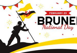 13 Brunei Darussalam National Day Illustration