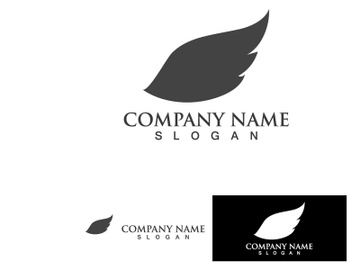 Wing Bird Logo Vector Icon preview picture