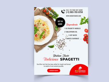 Food Social Media Post Template preview picture