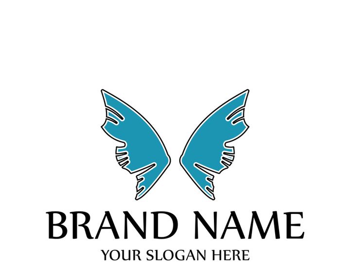 Butterfly logo design