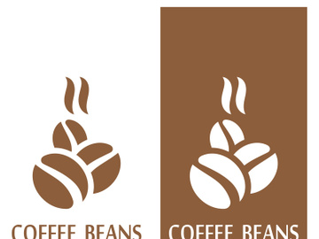 Premium coffee bean logo design. preview picture