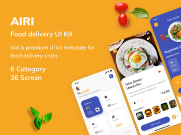 AIRI Food UI Kit preview picture