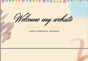 Canva templates website , landing page