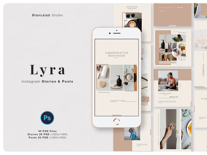 LYRA Social Media Pack | PSD