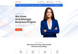 Multipurpose Business Consulting  Website Template