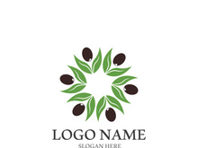 olive icon vector illustration design template