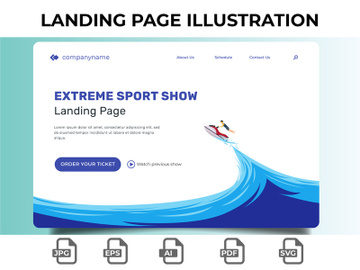 Landing Page Illustration 12 preview picture