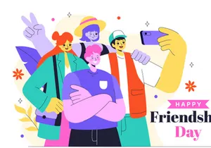 10 Happy Friendship Day Illustration