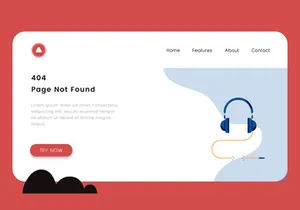 404 page not found vector illustration