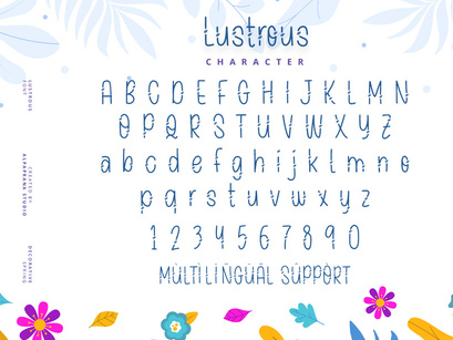 Lustrous - Display Font