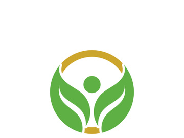 Logos of green Tree leaf ecology nature element vector preview picture