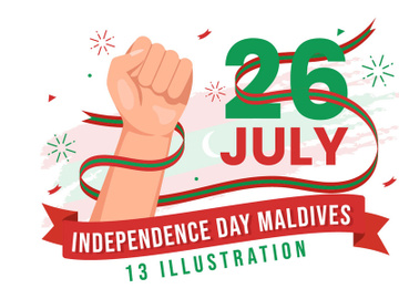 13 Happy Maldives Independence Day Illustration preview picture