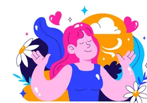 10 Peaceful Breathwork Session Illustration