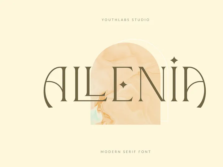 Allenia Luxurious Serif Font