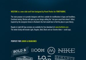 Weston Free Font