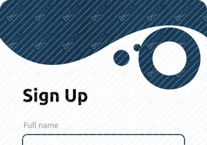 Chat Bot App Sign Up/ Sign In Screens
