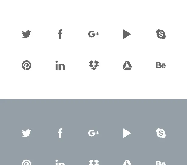 Social Media Icons