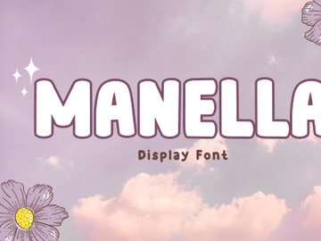 Manella - Display Font preview picture