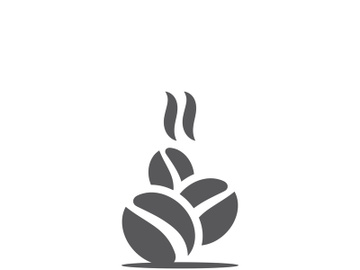 Premium coffee bean logo design. preview picture