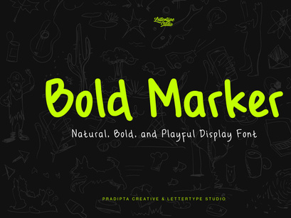 Bold Marker | Natural & Bold Display