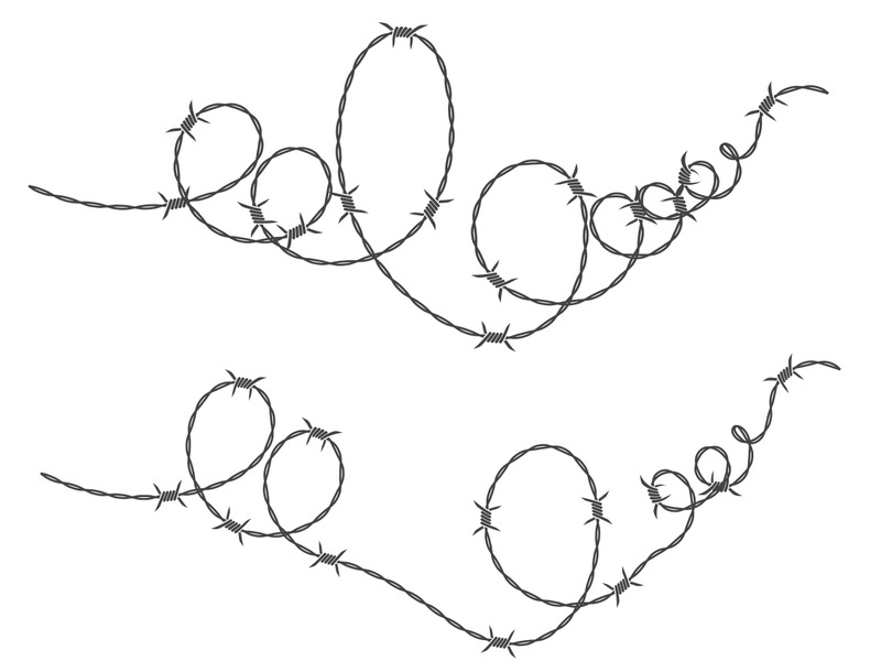 Wired illustration design template