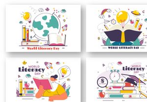 10 World Literacy Day Illustration