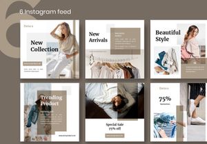 Minimal Fashion Instagram post