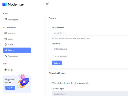 Modernize Free Tailwind Admin Dashboard Template
