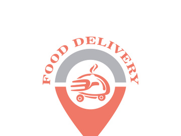 Food delivery catering fast food logo vector icon preview picture
